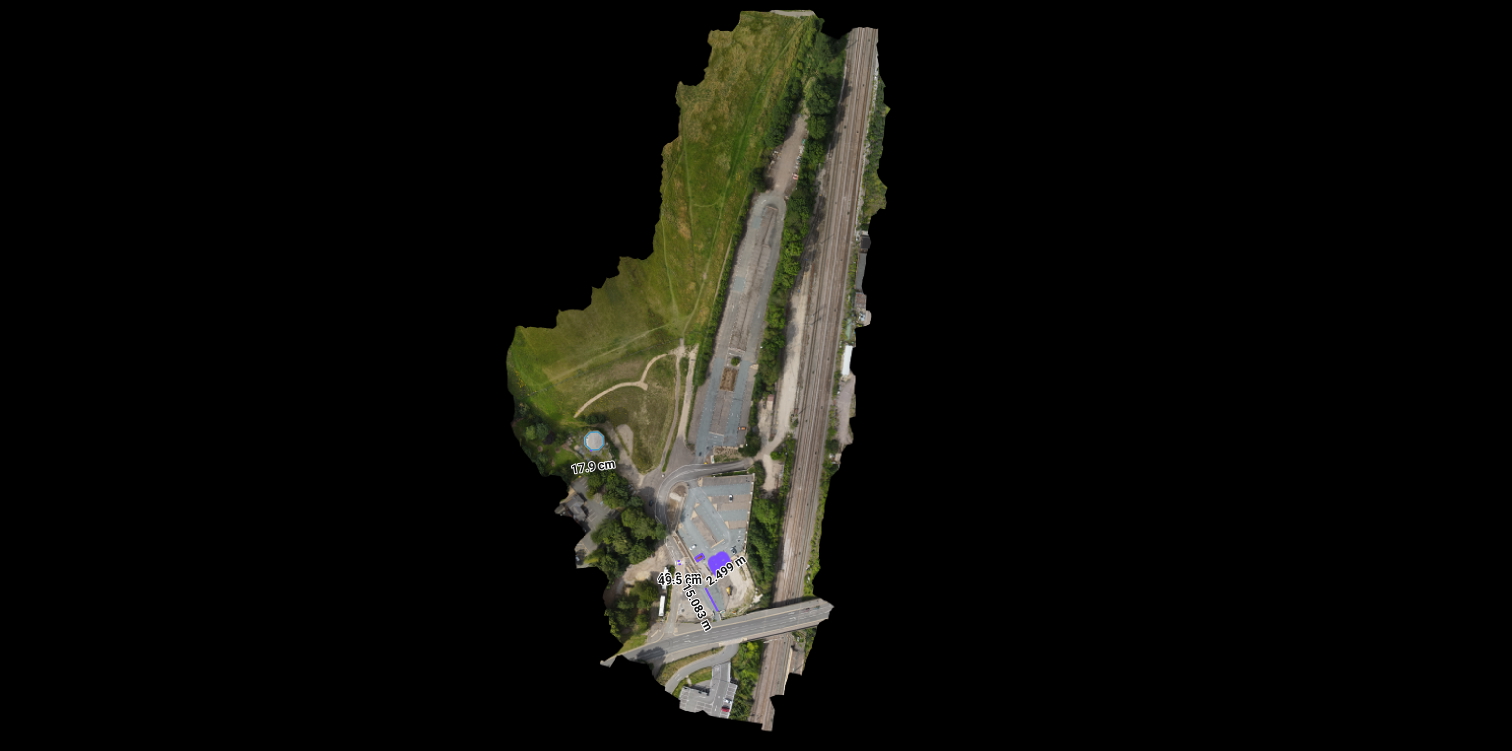 Drone mapping for car park