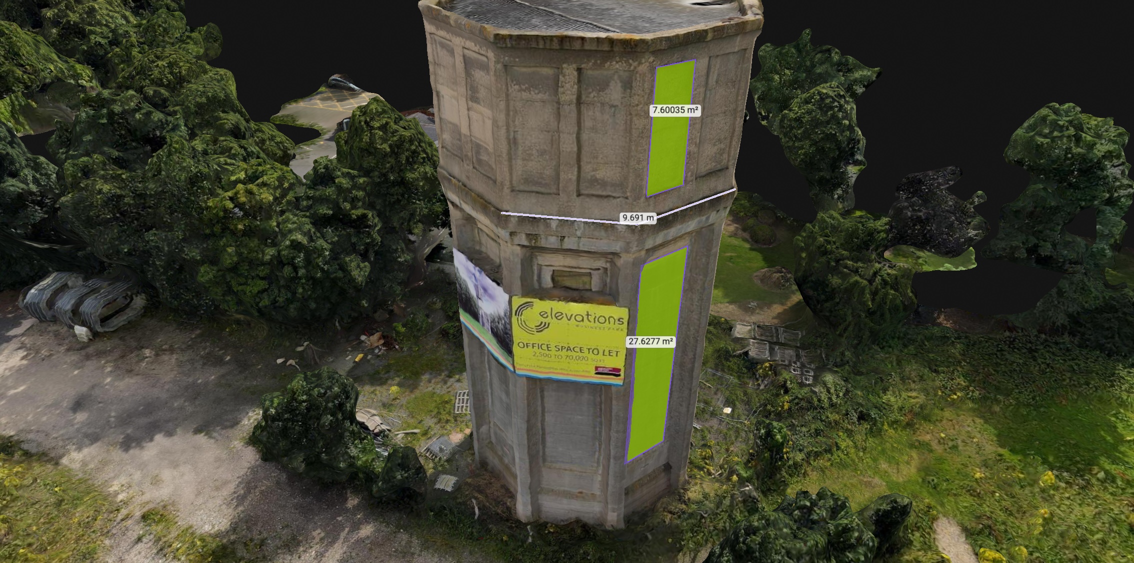 Drone mapping for car park