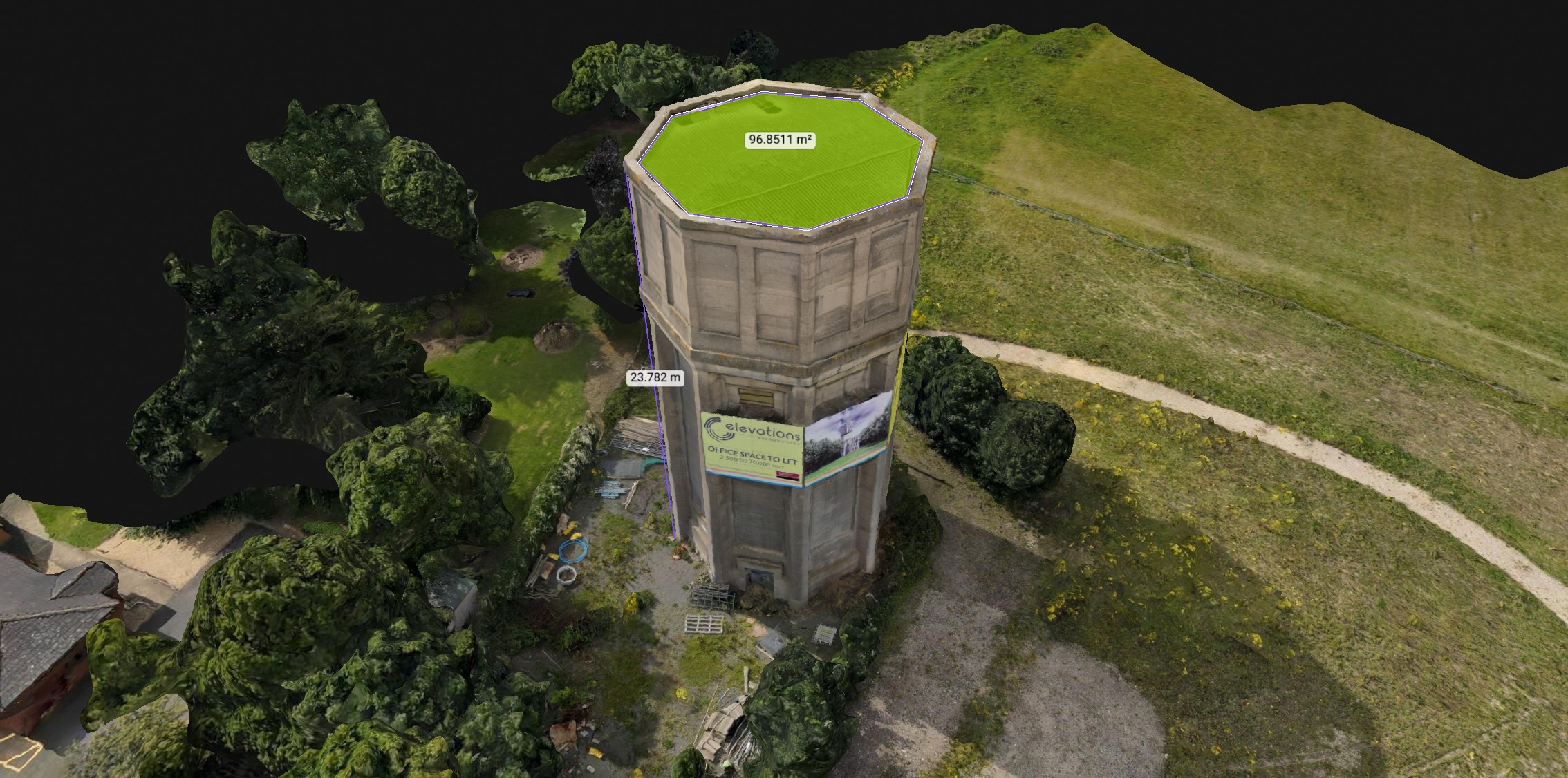 Drone mapping for car park