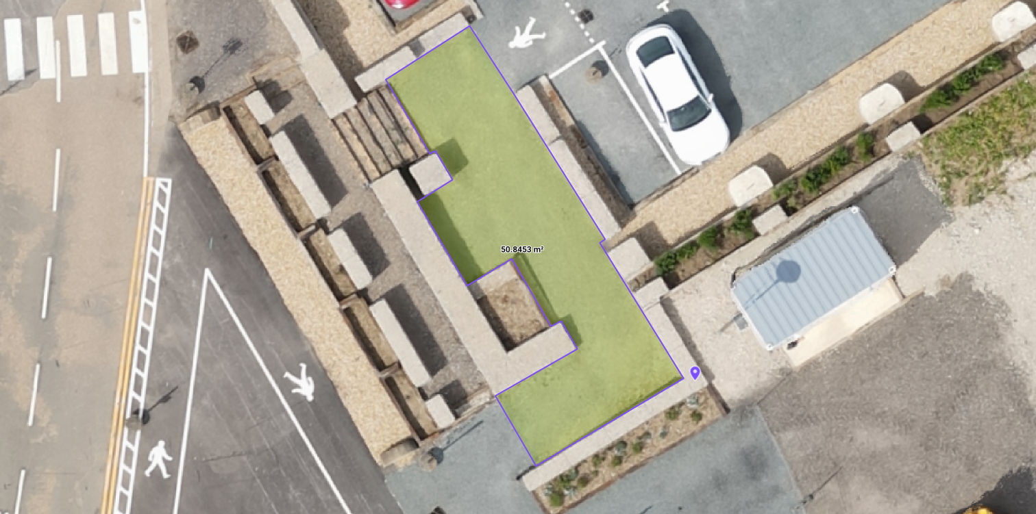Drone mapping for car park