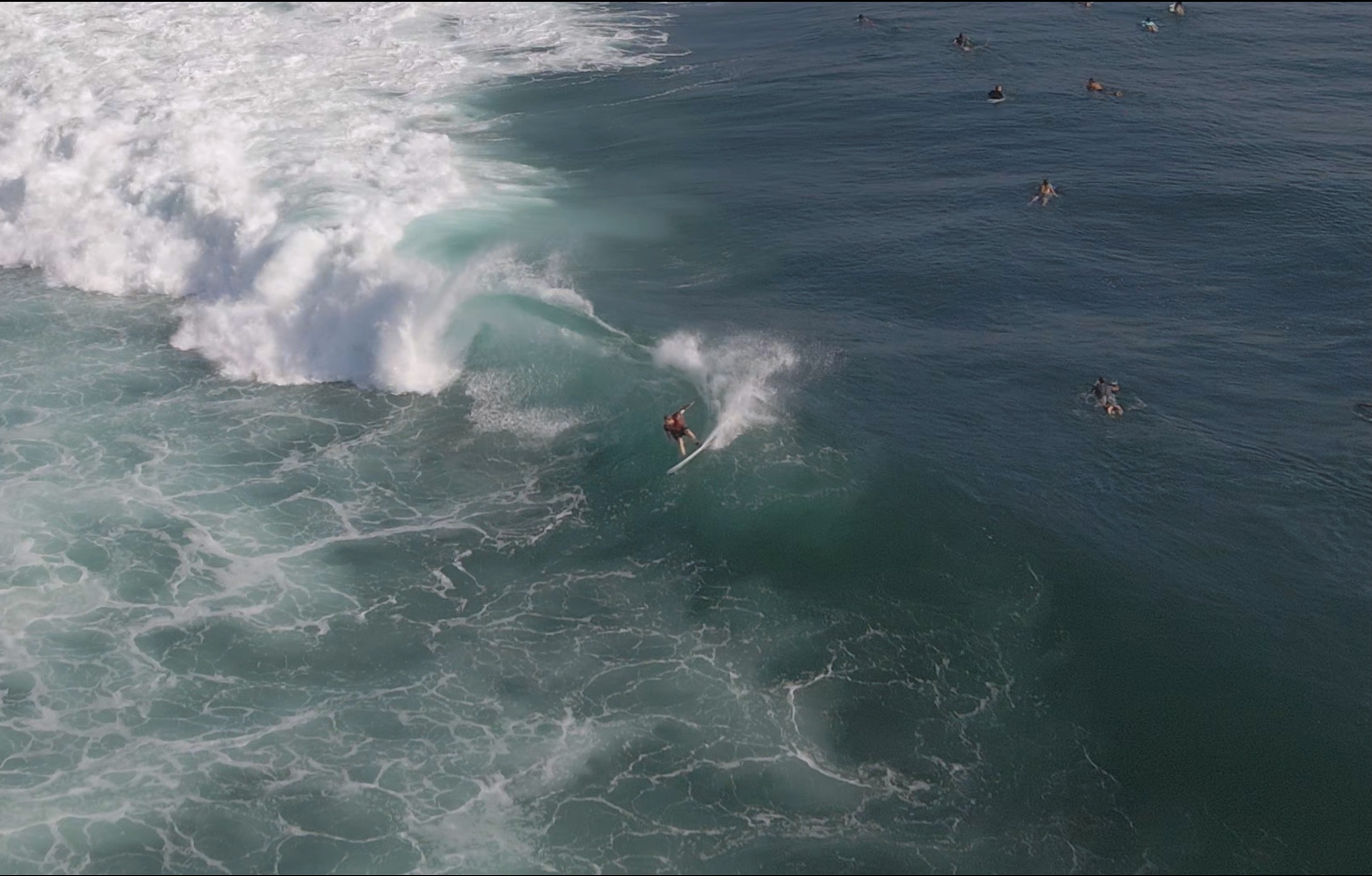 Drone surfing photo